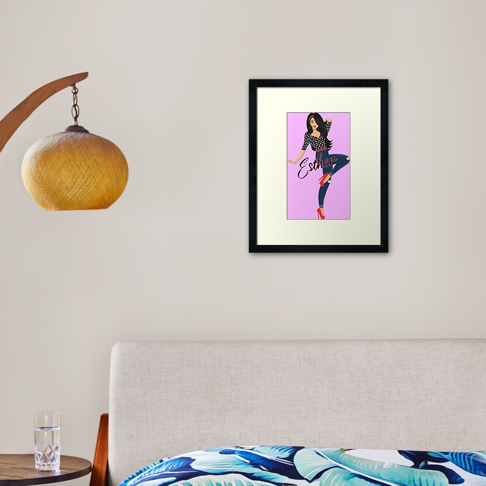 Item preview, Framed Art Print designed and sold by DesignsbyEH.