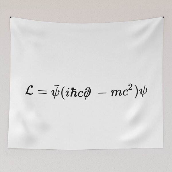 Item preview, Dirac spinor field lagrangian density, quantum field theory designed and sold by NoetherSym.