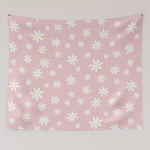 Item preview, Cute Spring Daisy Flower Pattern Digital Illustration designed and sold by AlmightyClaire.