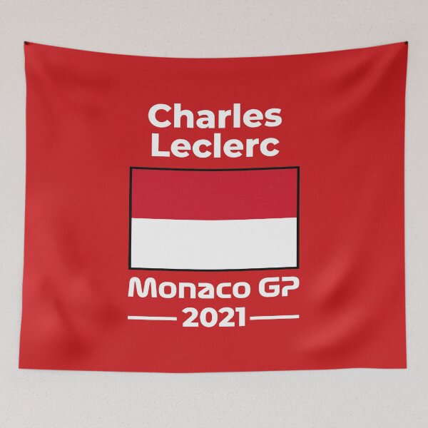 Item preview, Leclerc Monaco GP 2021 (Red BG) designed and sold by FilipeFerreira.