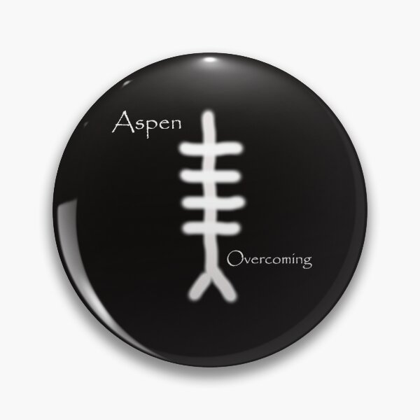 Item preview, Aspen ogham overcoming. designed and sold by PCUsher.