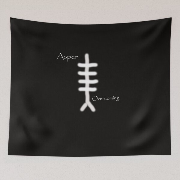 Item preview, Aspen ogham overcoming. designed and sold by PCUsher.