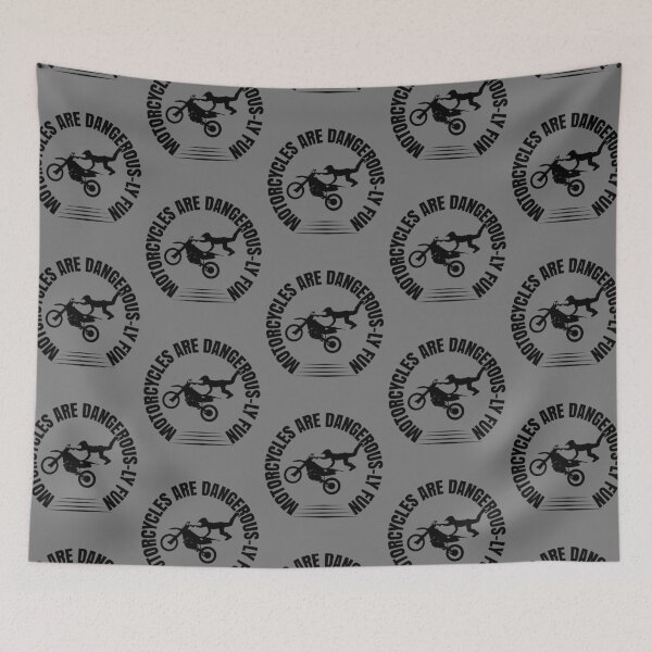 Item preview, Motorcycles are Dangerously Fun Motocross MX designed and sold by CharJens.