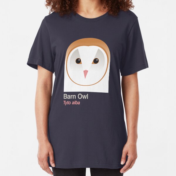 Barn Owl Slim Fit T-Shirt