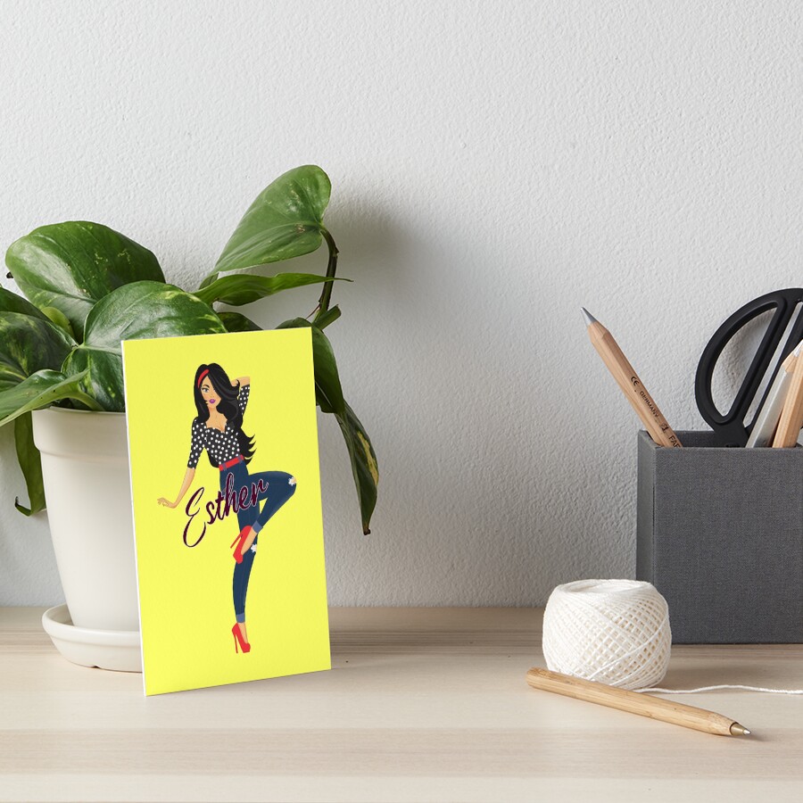 Item preview, Art Board Print designed and sold by DesignsbyEH.