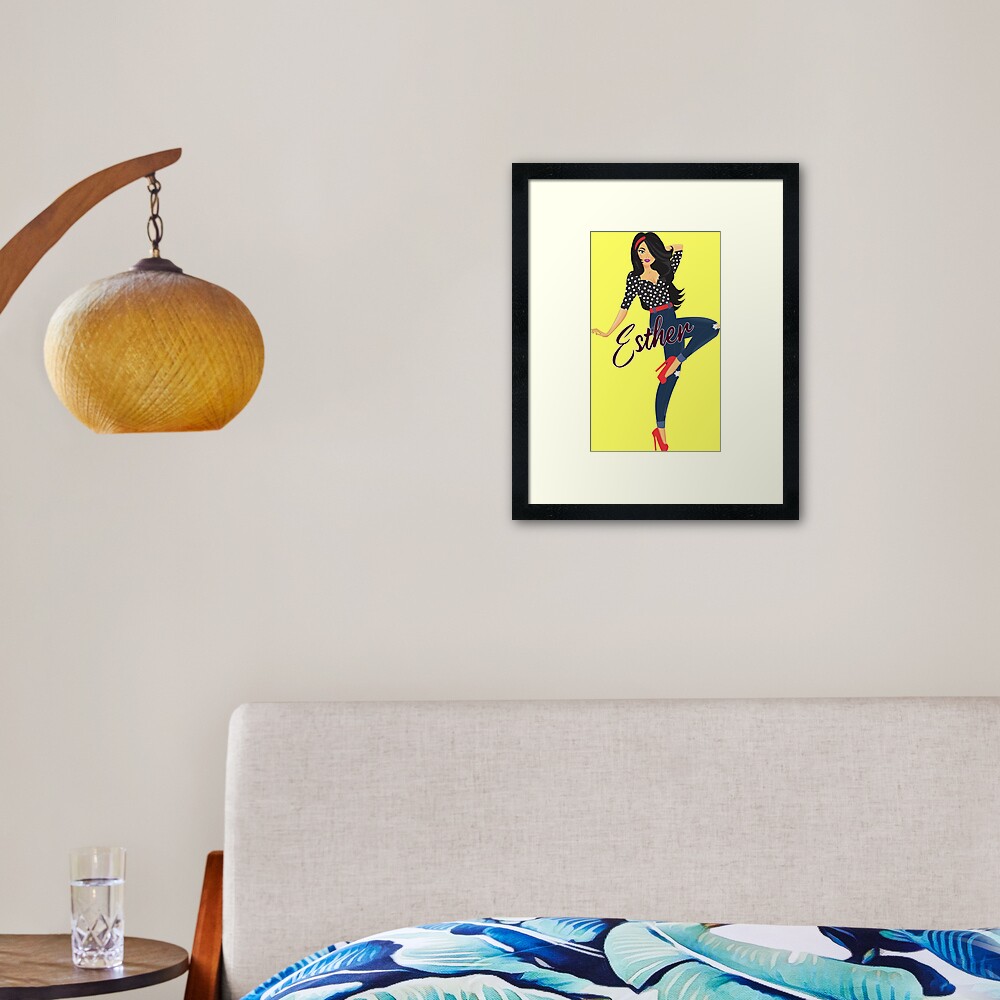 Item preview, Framed Art Print designed and sold by DesignsbyEH.