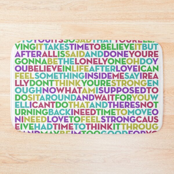 Item preview, Believe - Cher (lyrics) v.1 designed and sold by x1brett.