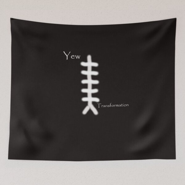 Item preview, Yew ogham transformation designed and sold by PCUsher.