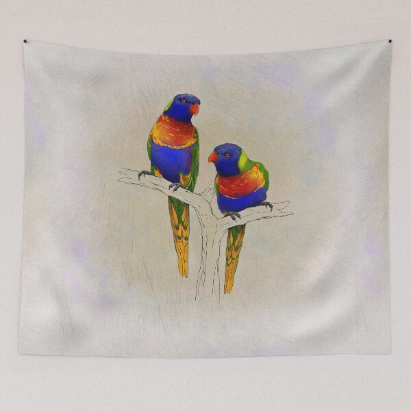 Item preview, Rainbow Lorikeet designed and sold by leandrojsj.