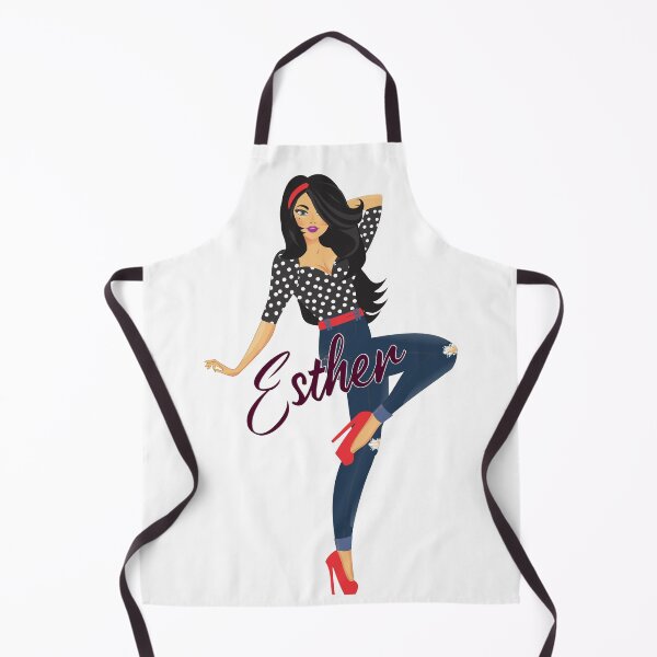 Item preview, Esther Girl Sassy White designed and sold by Dream Big! by E. H..