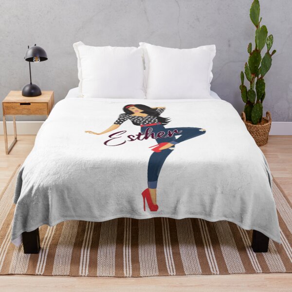 Item preview, Esther Girl Sassy White designed and sold by Dream Big! by E. H..