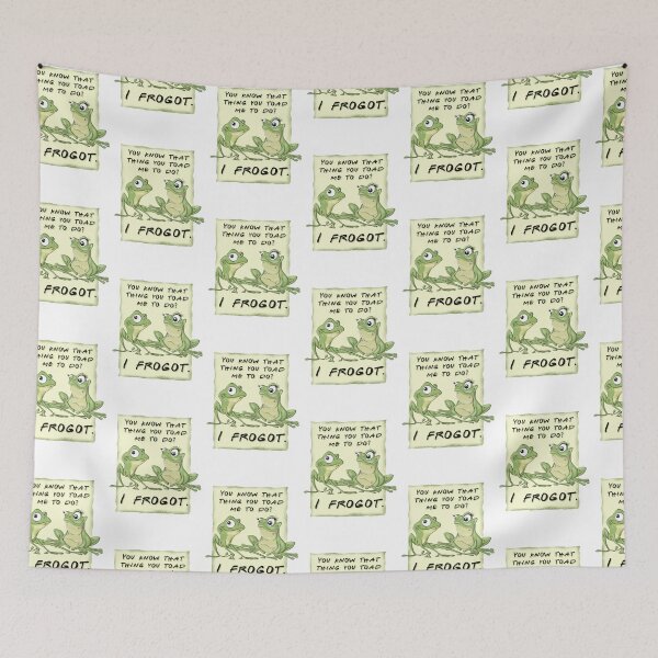 Item preview, Funny Frog Couple designed and sold by Balazs Borzon.
