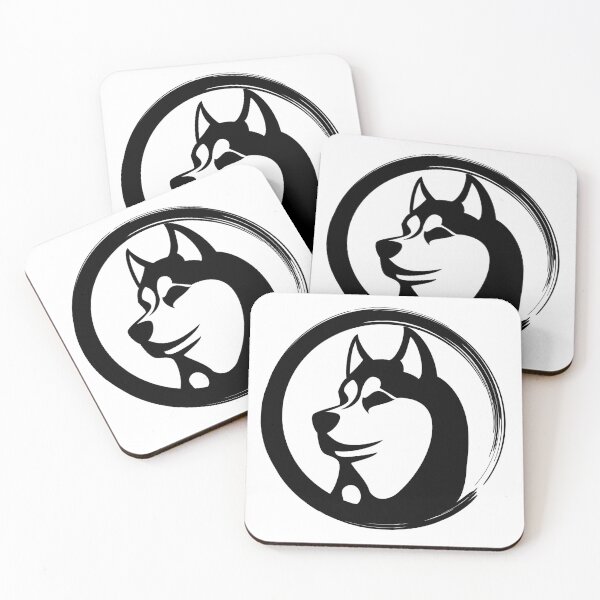 Item preview, Enso circle and siberian Husky designed and sold by josephfanous.