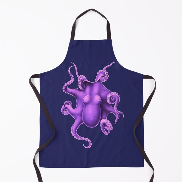 Item preview, Vintage Octopus Poster Sticker Pack Design designed and sold by WallArt01.