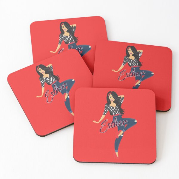 Item preview, Esther Girl Sassy Red designed and sold by Dream Big! by E. H..