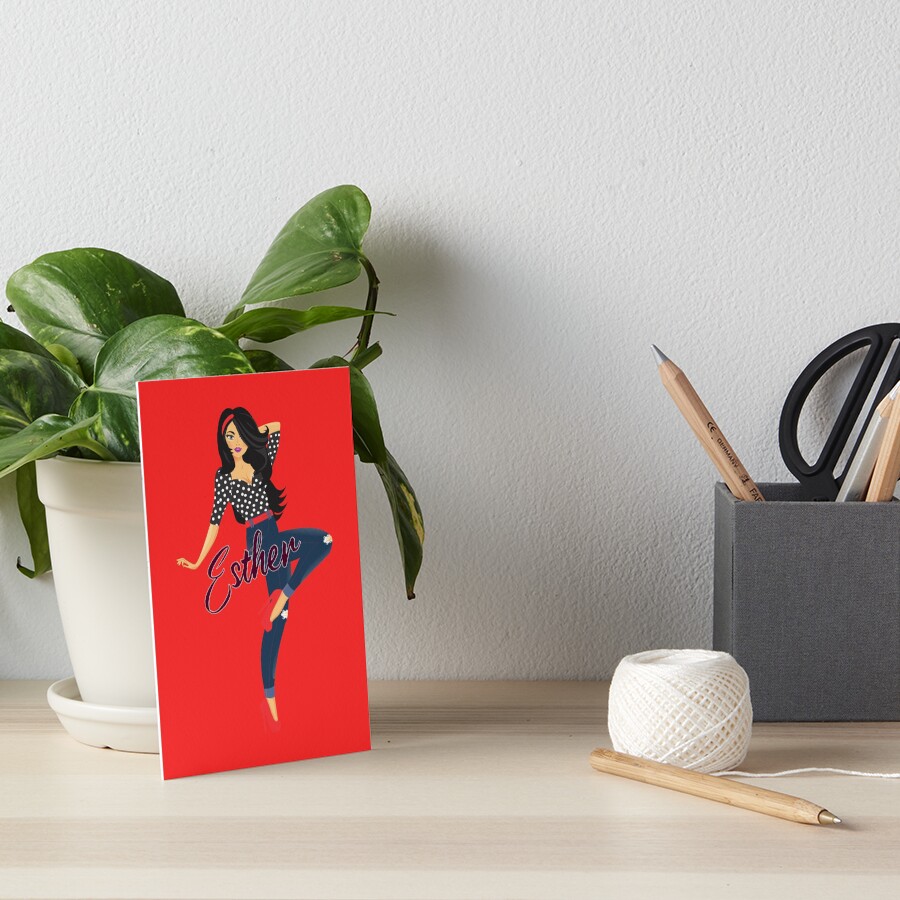 Item preview, Art Board Print designed and sold by DesignsbyEH.
