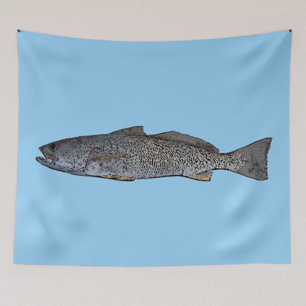 Item preview,  Weakfish Black Alternate Design designed and sold by designsasstultd.