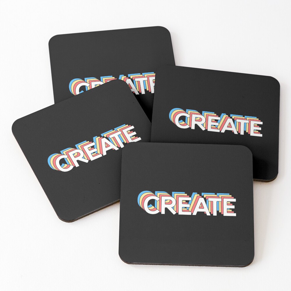 Item preview, Coasters (Set of 4) designed and sold by keeleypost.