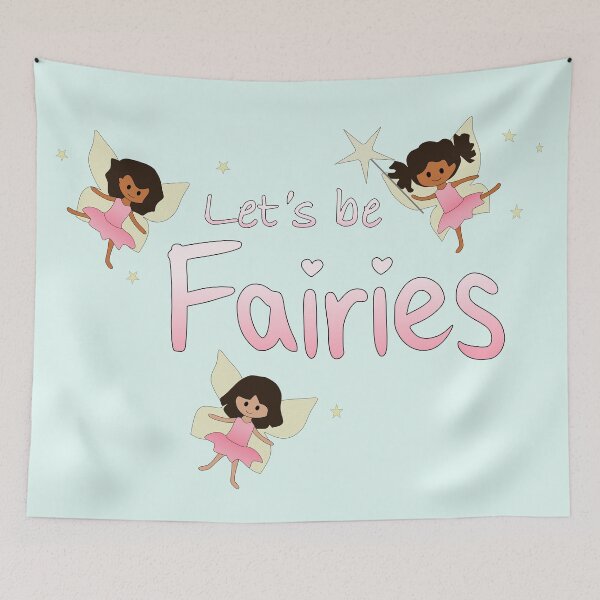 Artikelvorschau, Lets be Fairies - Niedliches Feen-Design für kleine Mädchen entworfen und verkauft von nutmegfairy.
