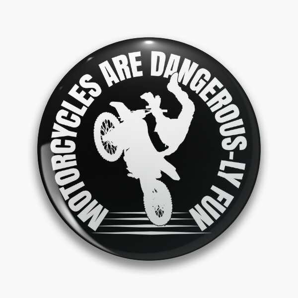 Item preview, Motorcycles are Dangerously Fun Motocross MX designed and sold by CharJens.