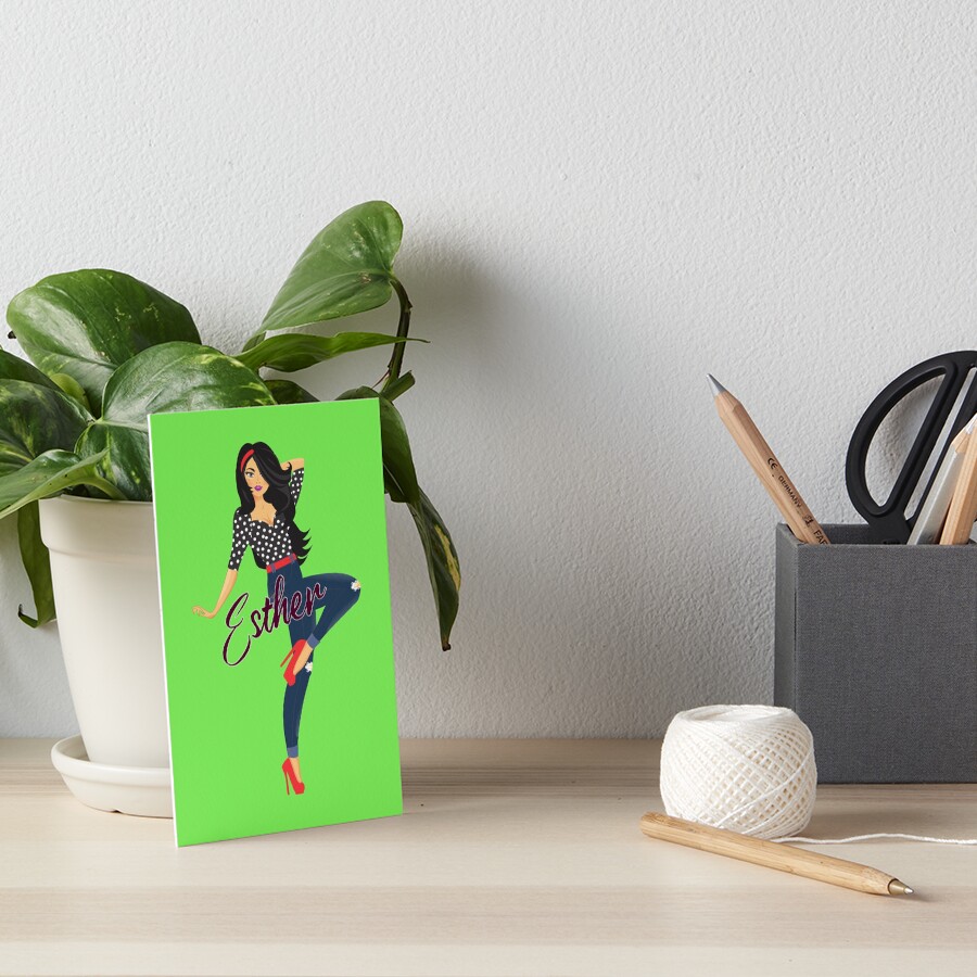 Item preview, Art Board Print designed and sold by DesignsbyEH.
