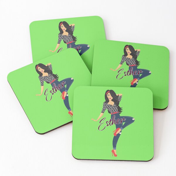 Item preview, Esther Girl Sassy Green designed and sold by Dream Big! by E. H..