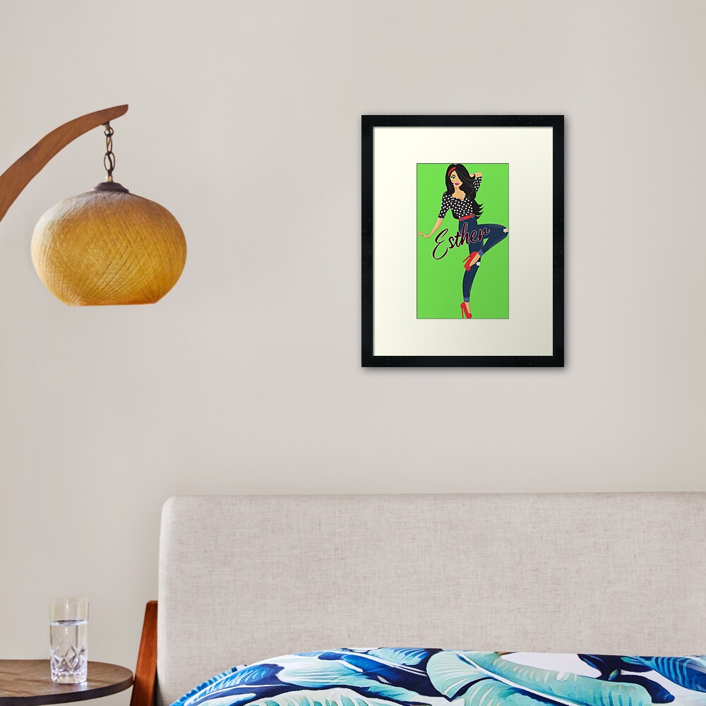 Item preview, Framed Art Print designed and sold by DesignsbyEH.