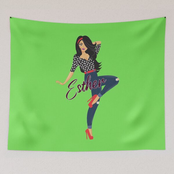 Item preview, Esther Girl Sassy Green designed and sold by Dream Big! by E. H..