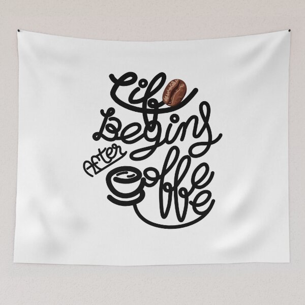 Item preview, Life begins after coffee. designed and sold by hadkhanong.