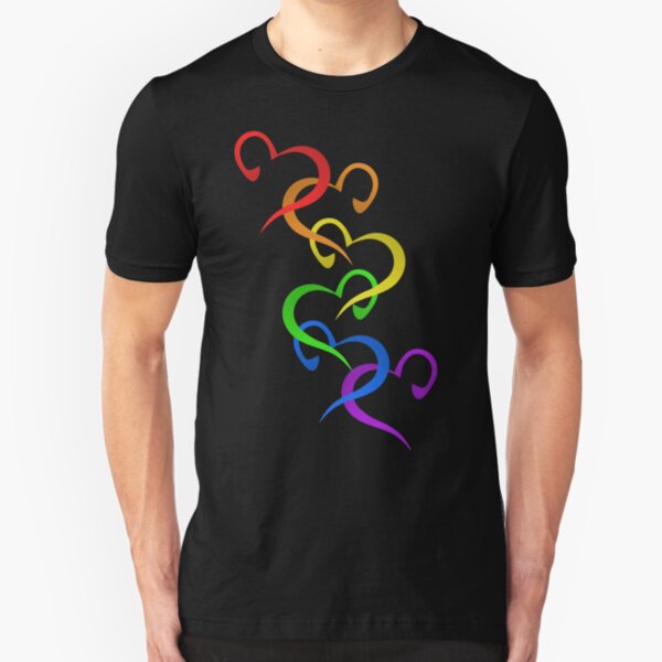 Hearts of PRIDE Slim Fit T-Shirt