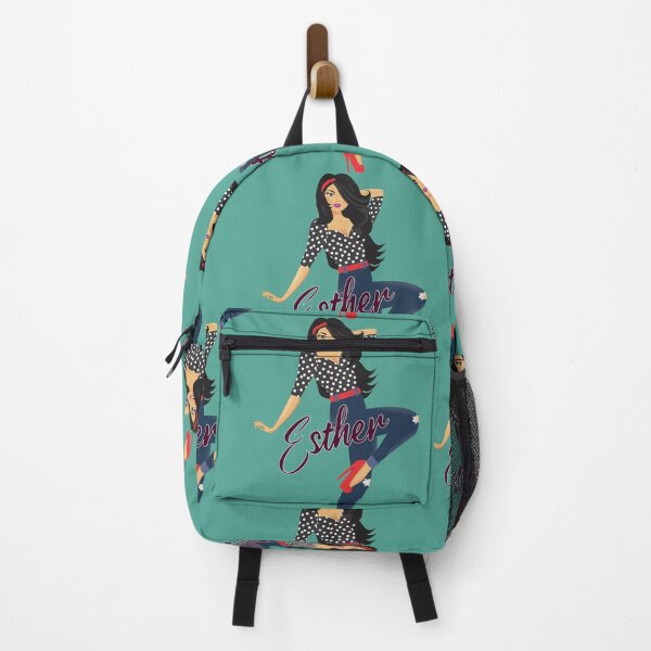 Item preview, Esther Girl Sassy Teal designed and sold by Dream Big! by E. H..