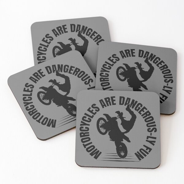 Item preview, Motorcycles are Dangerously Fun Motocross MX designed and sold by CharJens.