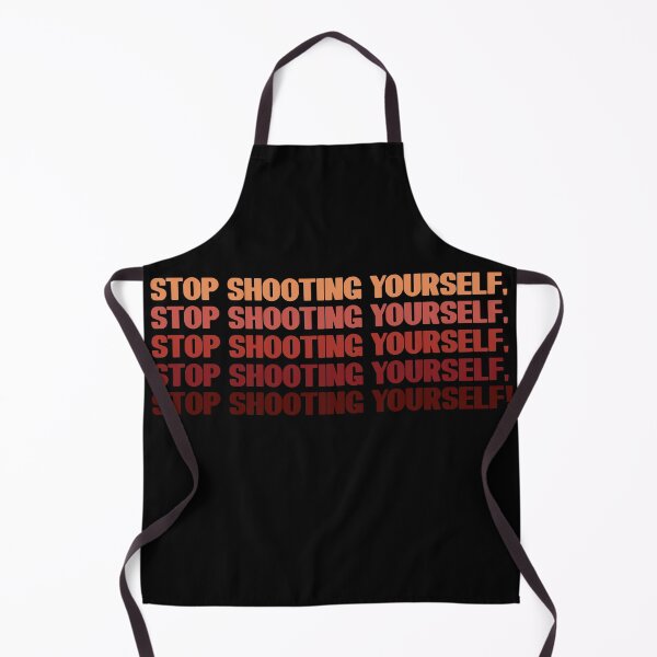 Item preview, Stop Shooting Yourself! designed and sold by inkset.