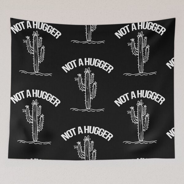 Item preview, Not A Hugger Vintage Cactus Sarcastic designed and sold by Kandurip5419.