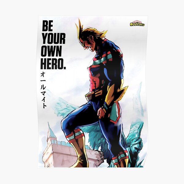 My Hero Academia All Might Poster