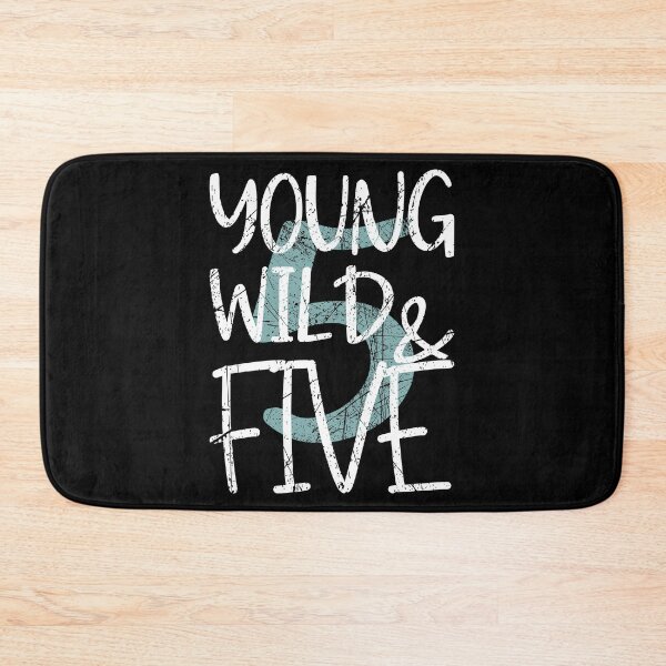 Item preview, Young Wild and five 5th birthday designed and sold by Kalli-design.
