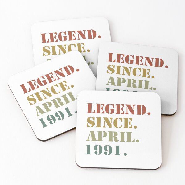 Item preview, 30th Birthday Gifts 30 Years Old Legend Since April 1991 designed and sold by Zirrko.