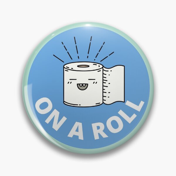 Artikelvorschau, Auf einer Toilettenpapierrolle Niedlich und lustiges Wortspiel entworfen und verkauft von ToastyBopShop.