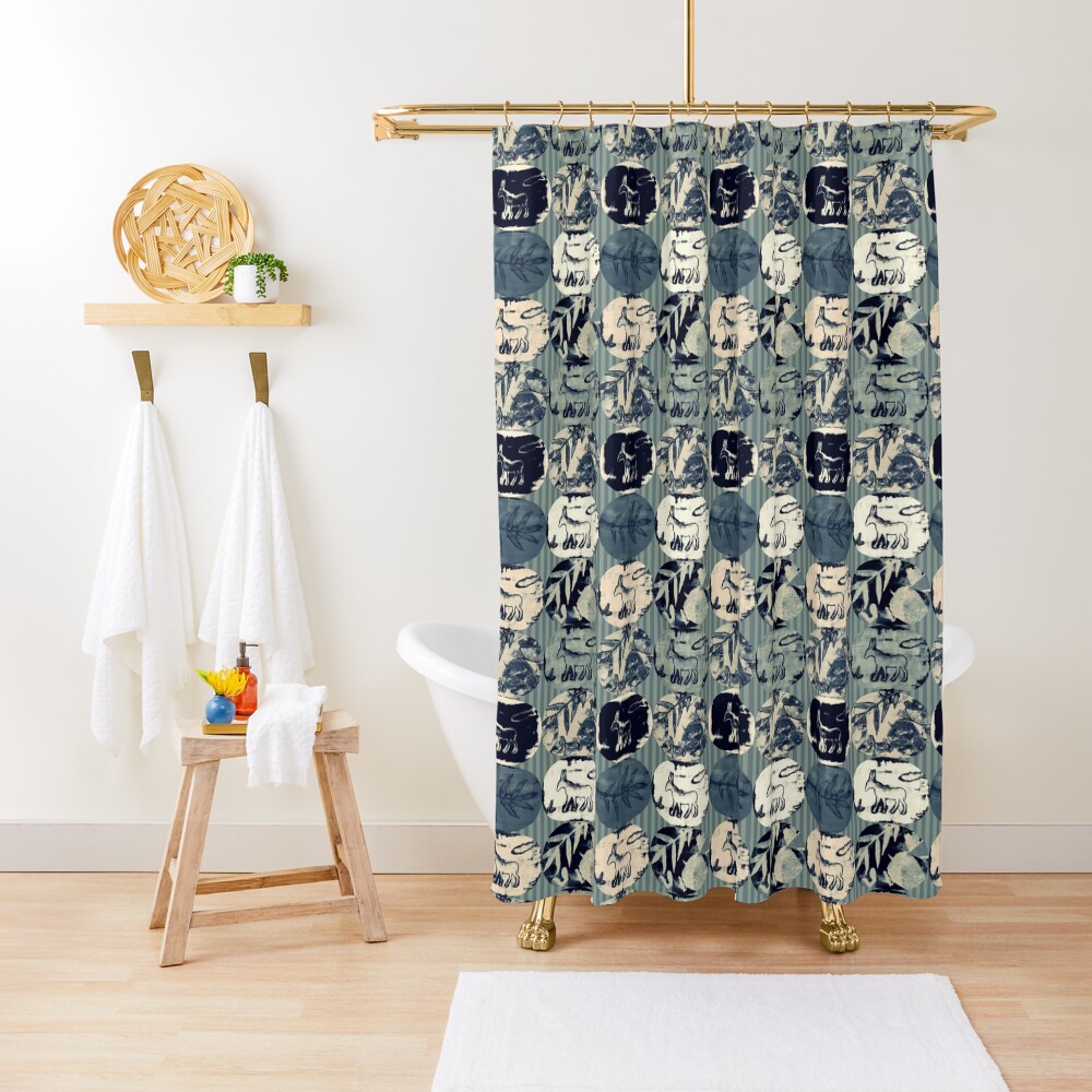 Item preview, Shower Curtain designed and sold by ElenaWhiskers.