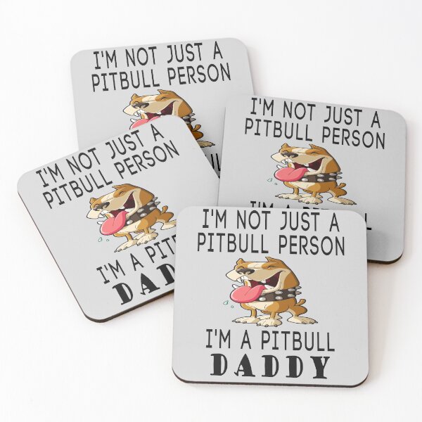 Item preview, I'm Not Just A Pitbull Person I'm A Pitbull Daddy Father Day designed and sold by Sarah38.