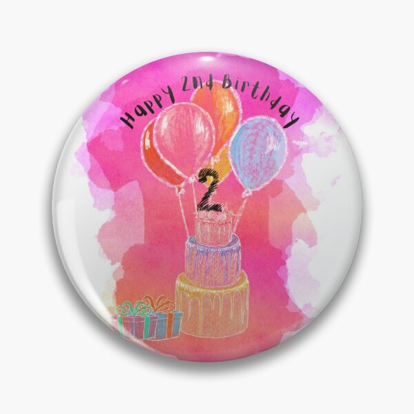Item preview, Happy 2nd Birthday  designed and sold by MaxnGeorge.