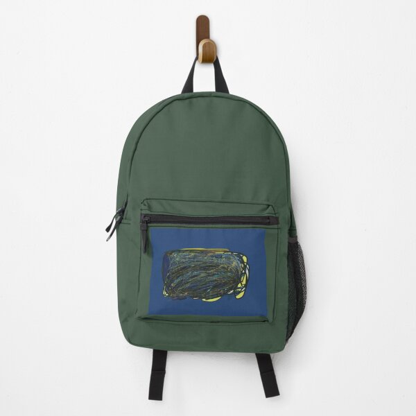 Item preview, Yellow Elephant Caught in Duffel Bag designed and sold by headtrackerart.