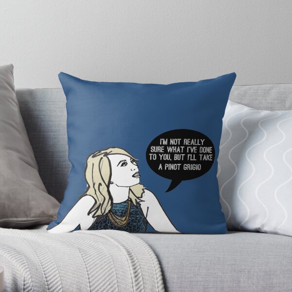 Pinot Grigio Throw Pillow