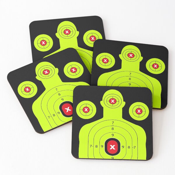 Item preview, SHOOTING TARGET - RAW YELLOW designed and sold by ammo-shop.