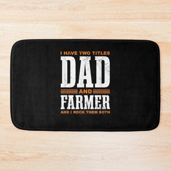 Item preview, I Have Two Titles Dad Farmer  designed and sold by manidala.