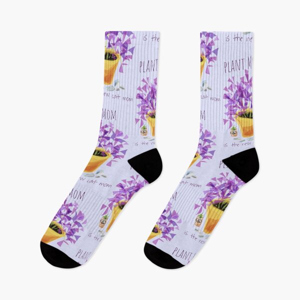 Item preview, Purple Oxalis - Plant Mom Is The New Cat Mom designed and sold by Michelebuttons.