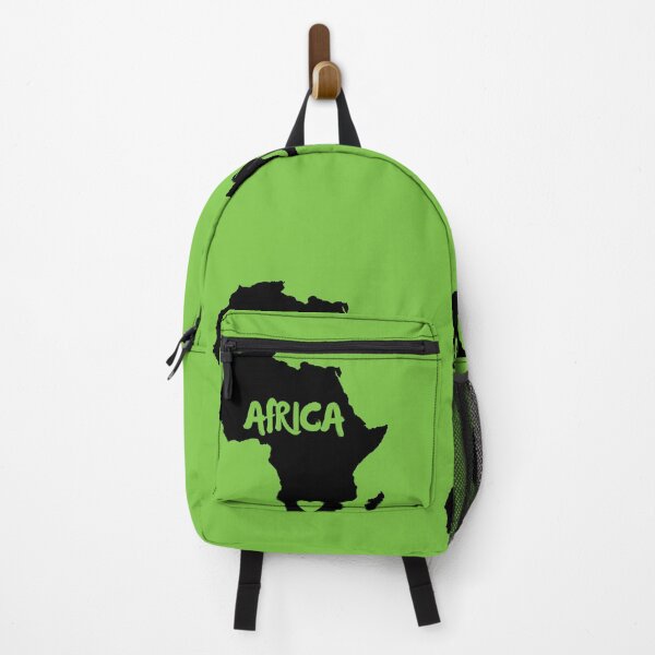 Item preview, African Continent on Lumo Green Background designed and sold by AfricanDreams.