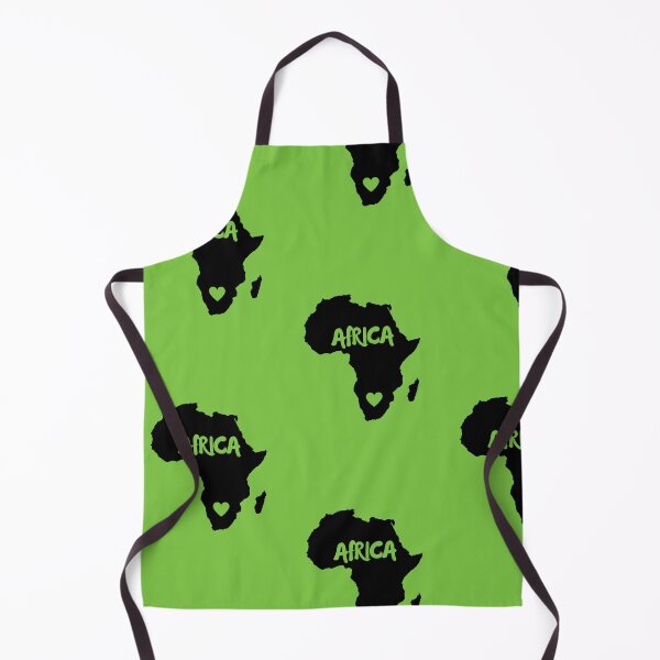 Item preview, African Continent on Lumo Green Background designed and sold by AfricanDreams.