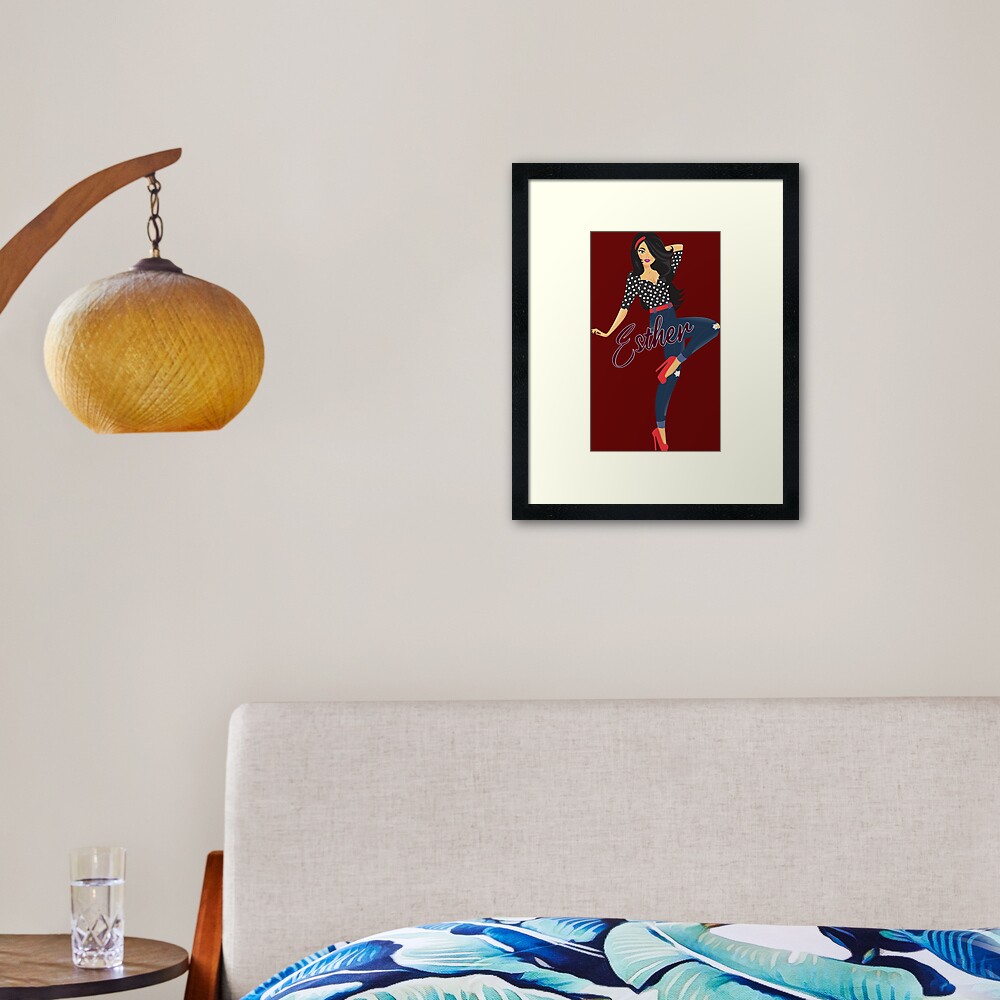 Item preview, Framed Art Print designed and sold by DesignsbyEH.