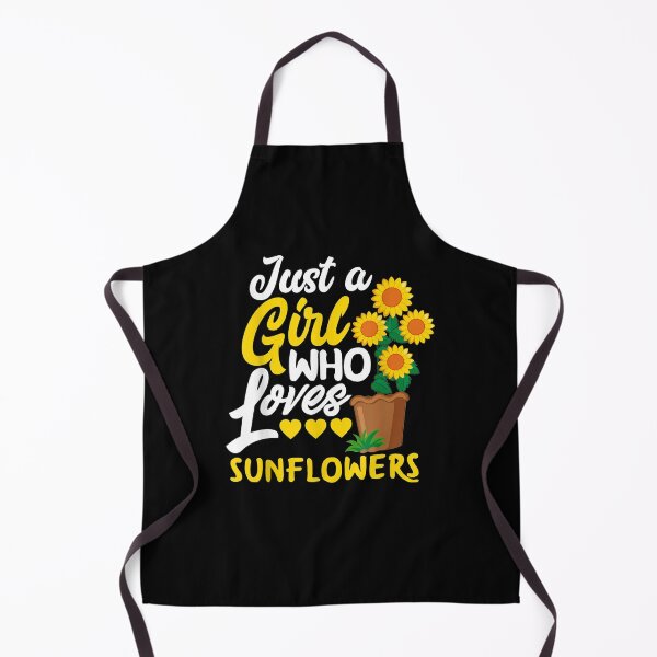 Item preview, Just A Girl Who Loves Sunflowers Flower Gardener Florist designed and sold by manidala.
